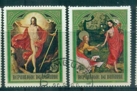 Burundi-1969 Easter Paintings