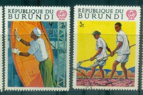 Burundi-1969 ILO 50th Anniv