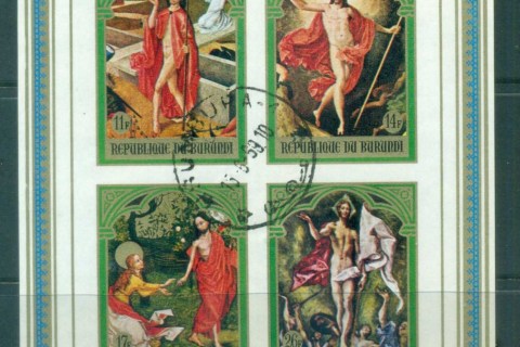Burundi-1969 Easter Paintings