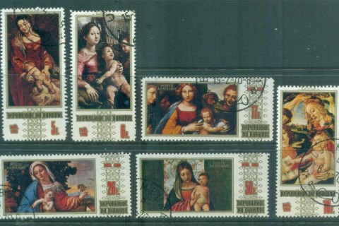 Burundi-1969 Xmas Paintings