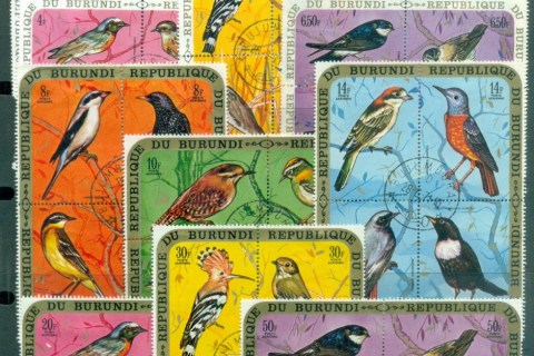 Burundi-1970 Birds