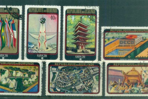 Burundi-1970 Osaka Expo