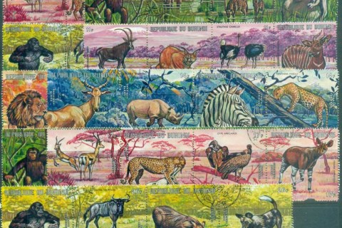 Burundi-1971 African Wildlife