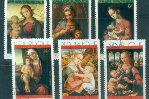 Burundi-1971 Xmas Paintings