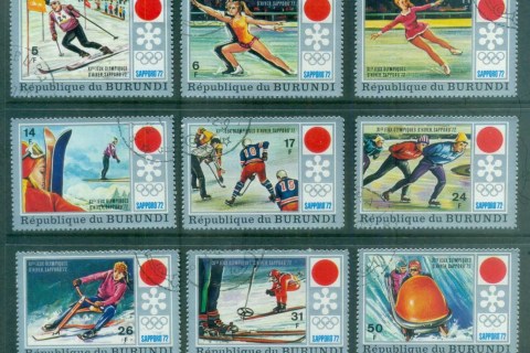 Burundi-1972 Winter Olympice Sapporo
