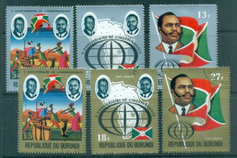 Burundi-1972 Independence 10th Anniv.