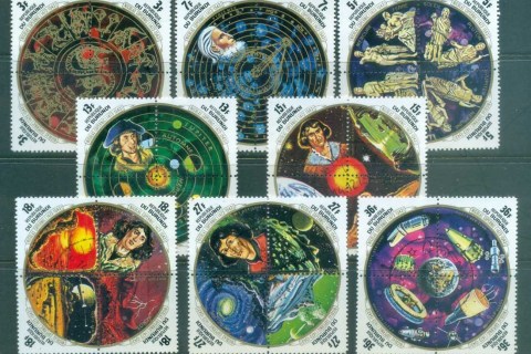 Burundi-1973 Zodiac Signs, Nicolas Copernicus 500th Birth Anniv.