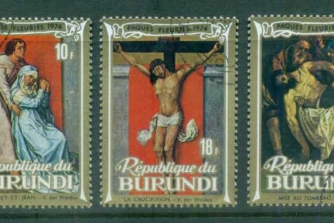 Burundi-1974 Easter Paintings