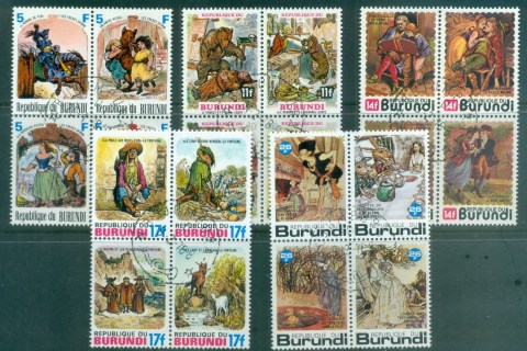 Burundi-1977 Fairy Tales by Brothers Grimm