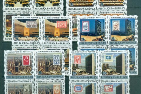 Burundi-1977 UN Postal Admin 25th Anniv