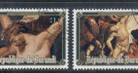 Burundi-1977 Easter, Paintings by Rubens