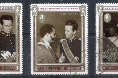 Burundi-1970 Queen Fabiola & King Baudouin of Belgium