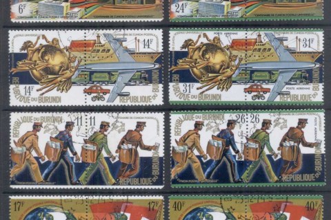 Burundi-1974 UPU Centenary