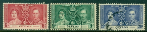 Ceylon-1937-KGVI-Coronation-6c-pulled-perfs-FU