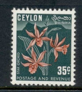 Ceylon-1954-Star-Orchid