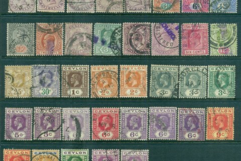 Ceylon-1890s-on-Assorted-Oddments