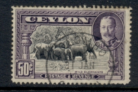 Ceylon-1935-36-KGV-Pictorial-50c-FU