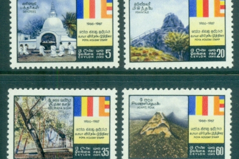 Ceylon-1967-Buddhist-Shrine