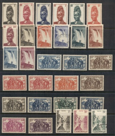Cameroun 1939-40 Pictorials Asst