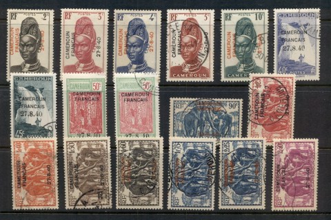 Cameroun 1925-38 Pictorials Opt Cameroun Francais Asst