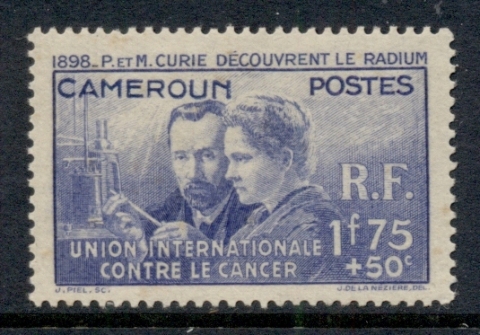 Cameroun 1938 Curie