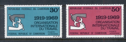 Cameroun 1969 ILO 50th Anniv.