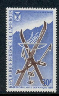 Cameroun 1968 Winter Olympics Grenoble