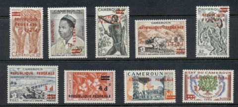 Cameroun 1961 Federal Republic Opts