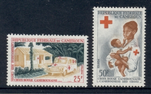 Cameroun 1965 red Cross centenary