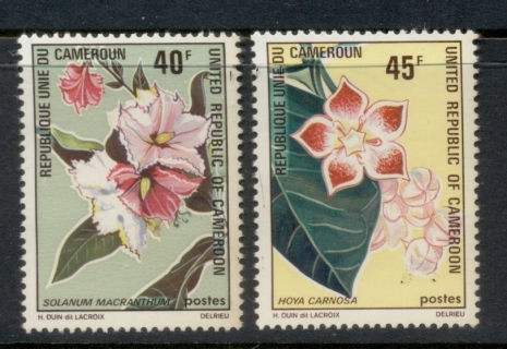 Cameroun 1972 Flowers