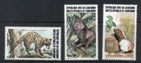 Cameroun 1983 Endangered Species