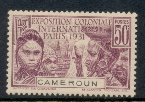 Cameroun 1931 Colonial Exhibition 50c