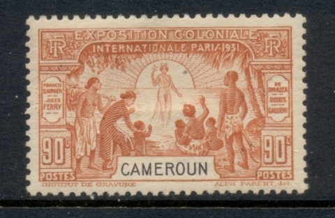 Cameroun 1931 Colonial Exhibition 90c