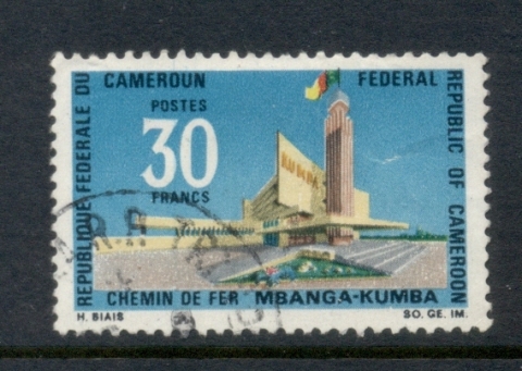 Cameroun 1969 Mbango-Kumba railroad 30f