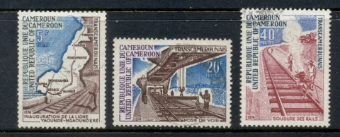 Cameroun 1974 Railway Construction