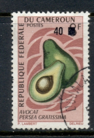Cameroun 1974 Fruit, Surch.