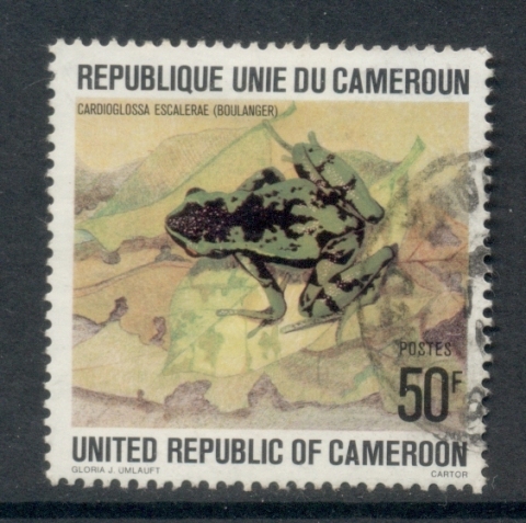 Cameroun 1978 Frogs 50f