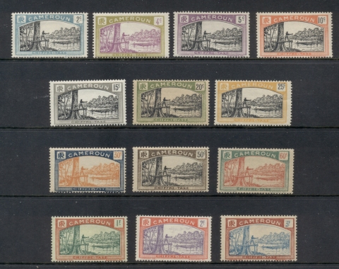 Cameroun 1925-27 Postage Dues Pictorials