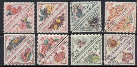 Cameroun 1963 Postage Dues, Flowers