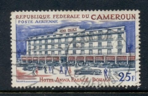 Cameroun 1966 Hotel Akwa Palace 25f