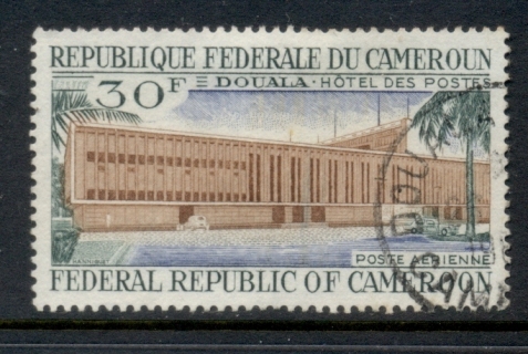 Cameroun 1969 Douala Post Office 30f