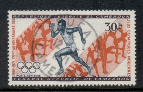 Cameroun 1971 Olympic Relay Race 30f