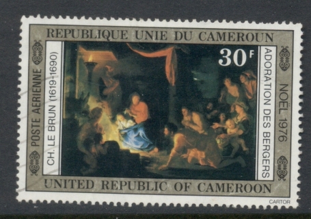 Cameroun 1976 paintings 30f