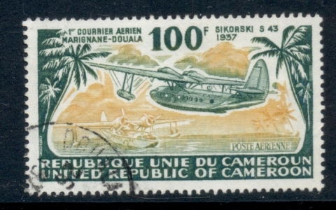 Cameroun 1977 Aviation Pioneers 100f