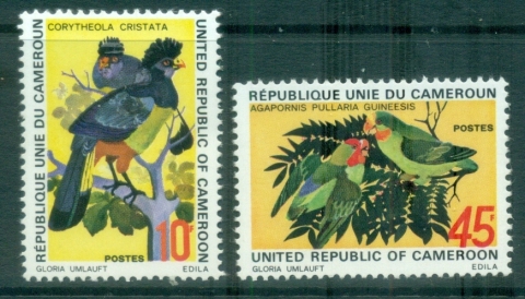 Cameroun 1972 Birds