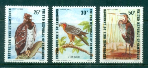 Cameroun 1983 Birds