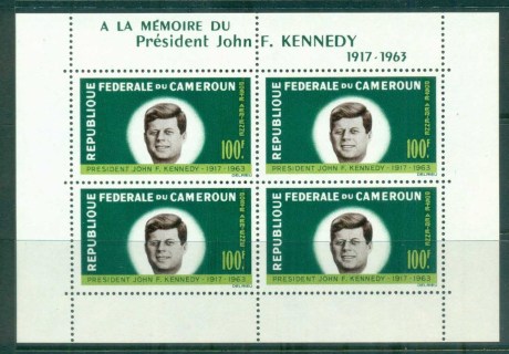 Cameroun 1964 JFK Kennedy in Memoriam MS