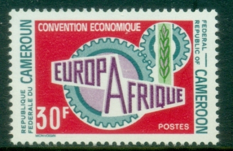 Cameroon-1970-Europ-Afrique-MUH