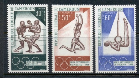 Cameroun-1968-Summer-Olympics-Mexico-City-MUH