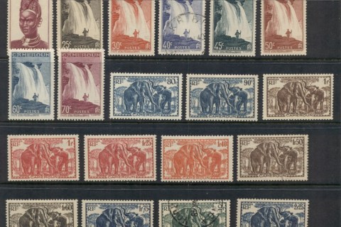 Cameroun 1939-40 Pictorials Asst